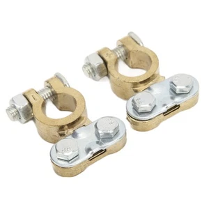 ›・Pair Of Car Battery Terminals Corrosion Resistance Metal Battery Terminal - Foto 1 di 12