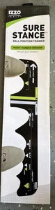 RIGHT Handed * Izzo SURE STANCE Golf Training Aid Ball Position Trainer - Picture 1 of 2