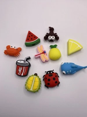 Cute Rubber USB Charger Cable Cord Protectors Set of 10 ~NEW~ - Image 1 of 4