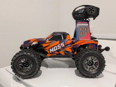 NEW Traxxas Hoss 4x4 VXL 3S #90076-4-ORNG - Battery Not included - Image 1 of 4