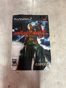 Devil May Cry 3 PS2 Arazzo Bandiera da Parete Personalizzato 2 x 3 Ft, Playstation 2 - Foto 1 di 9