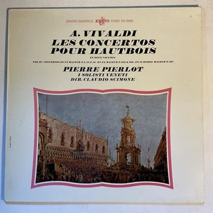 PIERLOT Vivaldi Les Concertos N/Mint 1970s France Erato LP - - Picture 1 of 2