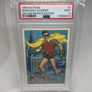 1989 Batman Deluxe Reissue Edition #2 Robin - Boy Wonder PSA 9 Mint  - Picture 1 of 2