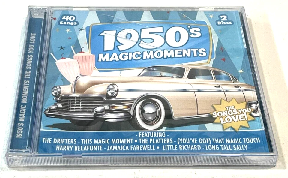 1950's Magic Moments 2-Pack (CD) -