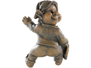Troll ''Grimpeur'' décoratif en résine artificielle - Royal Gardineer - Photo 1/2