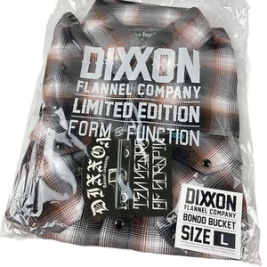 Camisa de franela Dixxon ""Bondo Bucket"" para hombre GRANDE A cuadros a presión manga larga nueva en caja - Imagen 1 de 8
