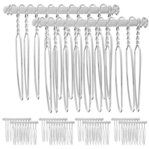 20 Pezzi Velo da Sposa Pettine Pettine Capelli Donna per Accessori Styling Sposa - Foto 1 di 12