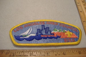 ~LOS ANGELES AREA COUNCIL~BSA~FABRIC BOY SCOUT PATCH~ - Bild 1 von 2
