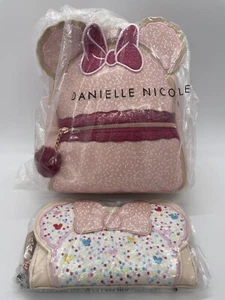 Danielle Nicole Minnie Mouse Backpack Wallet Pink Fairy Bread Raspberry Biscuit - Picture 1 of 8