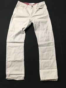 Levis 511 Boys Performance Slim Fit Khaki Pants Jeans Size 18 Reg 29 x 29 Tan - Picture 1 of 10