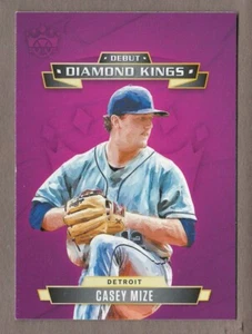 CASEY MIZE 2021 Diamond Kings DEBUT Insert Card #DDK-DT Panini Tigers DK Rookie - Picture 1 of 1