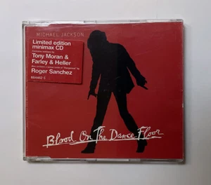 Michael Jackson Blood On The Dance Floor Limited Edition Minmax Red Picture CD - Picture 1 of 3