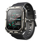 Rugged Tactical Smartwatch With Heart Rate?1.8In Hd Touch Screen Fitness Traker