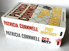 Zestaw 2 książek Patricia Cornwell Scarpetta seria powieści HCDJ czerwona mgła kostnica