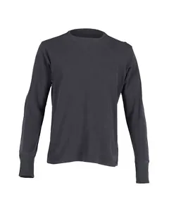 Y-3 Loopback Sweatshirt in Black Cotton-Jersey INTS - Picture 1 of 3