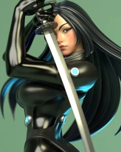 Reika Shimohira Gantz: O, 1/9, 23cm, 12k Resin 3D Print Figure Model Kit - Picture 1 of 16