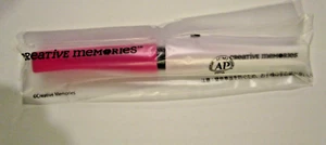 Creative Memories FUCHSIA Pink Shimmer Brush Pen - NEW 2024 - Picture 1 of 2