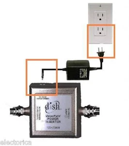 NEW SW44 SW34 SW64 DISH NETWORK POWER INSERTER MULTI-SWITCH SW 34 44 SUPPLY BELL - Picture 1 of 2