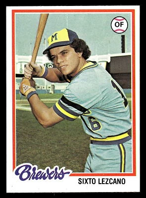 1978 Topps #595 Sixto Lezcano - Image 1 of 2