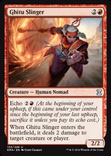 Ghitu Slinger - Eternal Masters #133/249 MTG Magic The Gathering - Image 1 of 1