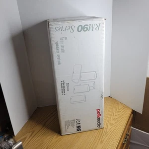 Polk Audio AM9555-A | RM95 Paquete de 5 Altavoces de Sonido Envolvente Nuevos Sellados Negros - Imagen 1 de 4