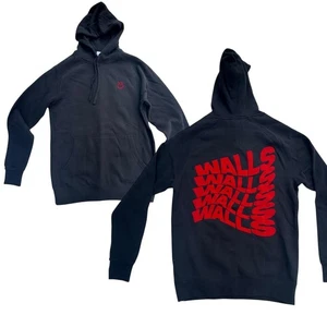 Louis Tomlinson Walls 2020 Black Hoodie Size Small S Brand New Unworn - Picture 1 of 10