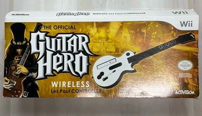 Guitar Hero III: Legends of Rock Bundle Wii 2007 GUITAR & STRAP w/Box | NO GAME! - Image 1 of 4