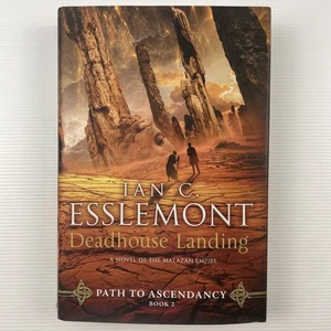 Ian C Esslemont Deadhouse Landing Malazan Empire H/C US 1st Edition 1st Print - Picture 1 of 9