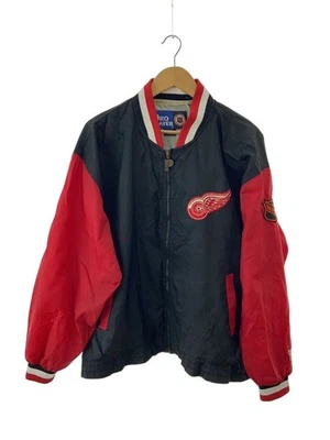 RED WINGS PRO PLAYER Stadium Jacket, Size M, Nylon, Black - Image 1 of 4