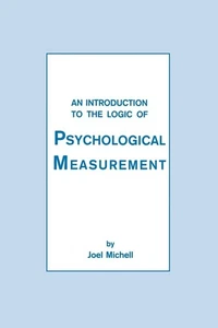 An Introduction To the Logic of Psychological Measurement - Picture 1 of 1