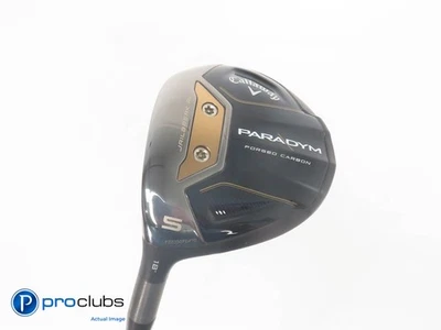 Left Handed Callaway Paradym 18* 5 Wood - Mitsubishi C6 Blue 50g Regular 384316 - Image 1 of 4