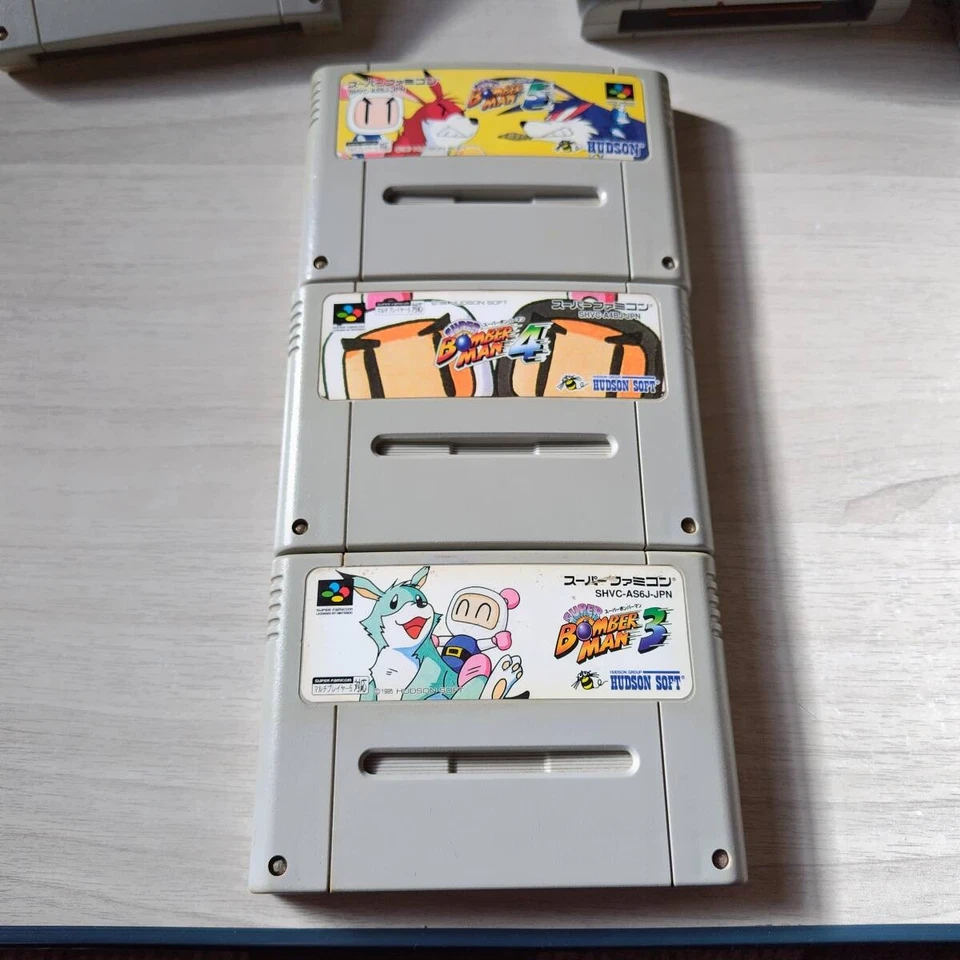 Super Bomberman 3 4 5 Nintendo Super Famicom Cartridge SFC - Image 1 of 1