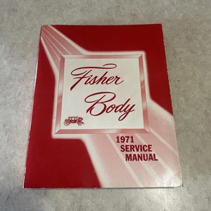 1971 GM Fisher Body Shop Service Manual 71 Buick Cadillac Chevrolet - Picture 1 of 7