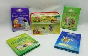 The Sleepy Time Stories 4 Mini Fairy Tale Books Adapted Christine Deverell 2001. - Picture 1 of 12