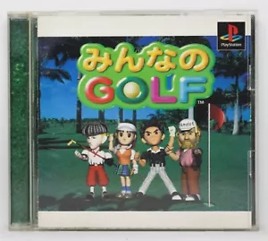 MINNA NO GOLF - PLAYSTATION PS1 PSX - NTSC JAPAN JAP - Bild 1 von 2