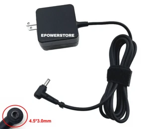Wall Plug 45W AC Adapter Charger For ASUS Vivobook F1704ZA F1704ZA-DS24 Laptop - Picture 1 of 10