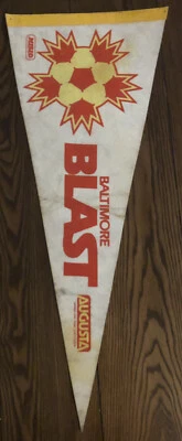 Banderín vintage Baltimore Blast 29 pulgadas Augusta ahorro y préstamo Foto 1 de 4