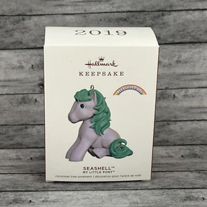 2019 Hallmark Keepsake My Little Pony Seashell Christmas Ornament - Picture 1 of 3