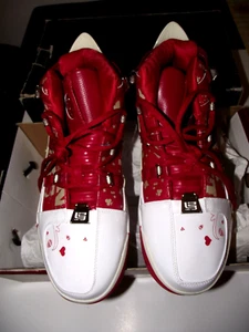 Nike Zoom LeBron 3 All-Star White/Varsity Red-Chrome Basketball Shoes Men's 10M - Picture 1 of 8
