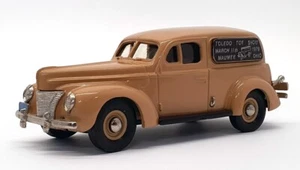 Brooklin 1/43 Scale BRK9 002A - 1940 Ford Sedan Delivery - Lt Tan 1 Of 213 - Picture 1 of 5