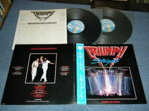 TRIUMPH Japan 1985 P-6222~3 NM 2-LP+Obi STAGES - Imagen 1 de 10