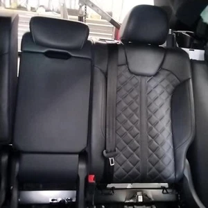 2018 AUDI SQ5 LEFT DRIVER SIDE REAR TOP LEATHER CUSHION BLACK OEM - Picture 1 of 8