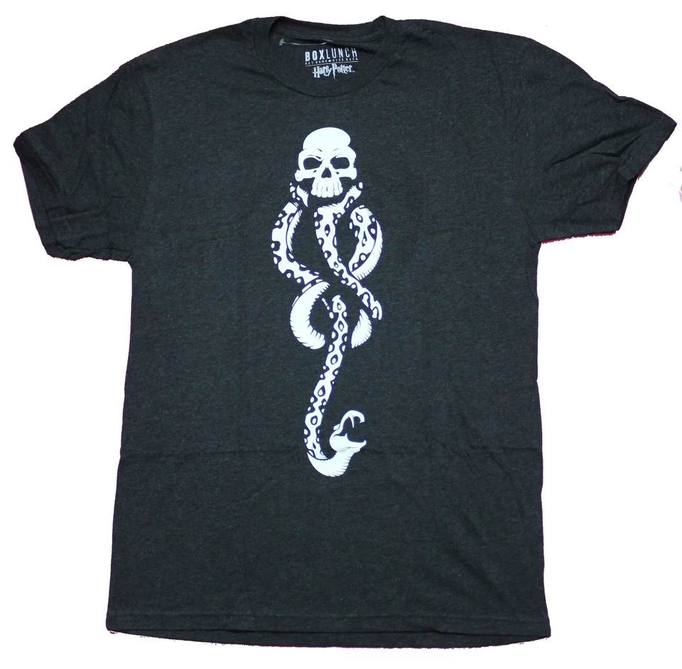 Camiseta Harry Potter Hombre - Mortífagos Calavera Serpiente Símbolo Foto 1 de 1