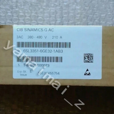 1 pieza Nuevo Siemens 6SL3351-6GE32-1AB3 Comunicación Envío Rápido Foto 1 de 2