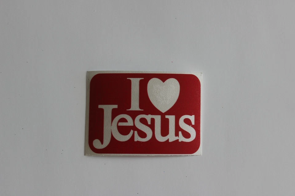 I Love Jesus Glitter Tattoo Stencil Pack - Image 1 of 1