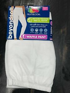 Fruit Of The Loom Beyond Soft Thermal Waffle Top and Bottom You Choose Size NEW