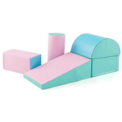 Juego de 5 PIEZAS de Espuma Suave Seguro para Interior Escalada y Rastreo Actividad Juguete Regalo Niños Foto 1 de 4