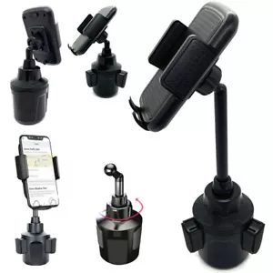 Universal 360° Adjustable Car Mount Cup Stand Cradle Holder For Cell Phone USA - Picture 1 of 11