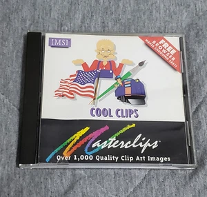 MASTERCLIPS "Cool Clips" - vintage clip art CD-ROM - IMSI - Windows 3.1 / DOS - Picture 1 of 3