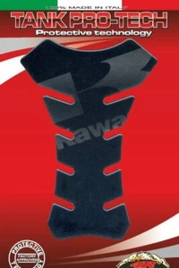 KAWASAKI DARK MOTORCYCLE TANK PAD PROTECTOR MADE ITALY - Picture 1 of 6